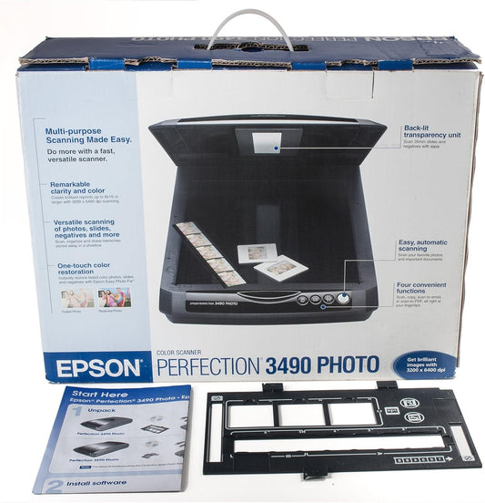 Epson B11B177011 Perfection 3490 Photo Scanner