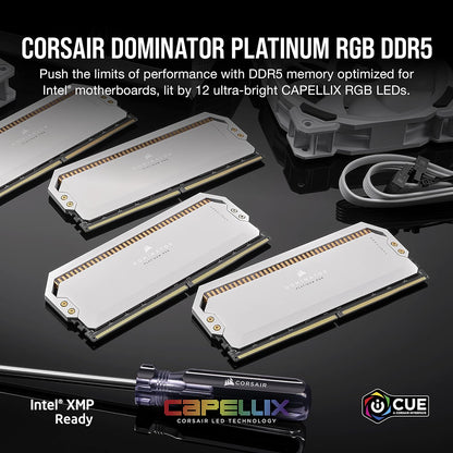 Corsair CMT32GX5M2X6200C36W 32GB 6200MHz DDR5 RGB RAM