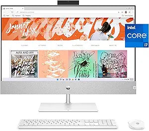HP 27-ca1180 Pavilion All-in-One i7 256SSD 16GB RAM Touchscreen