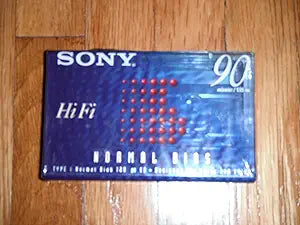 Sony C-90hfb 90 Minutes Normal Bias Audio Cassette
