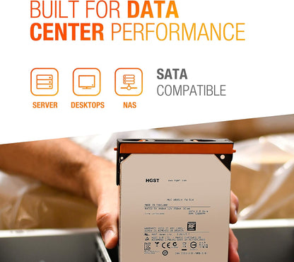 Western Digital HGST He10 10TB SATA HDD (Renewed)