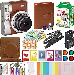 Fujifilm Instax Mini 90Neo Classic Film Camera Bundle