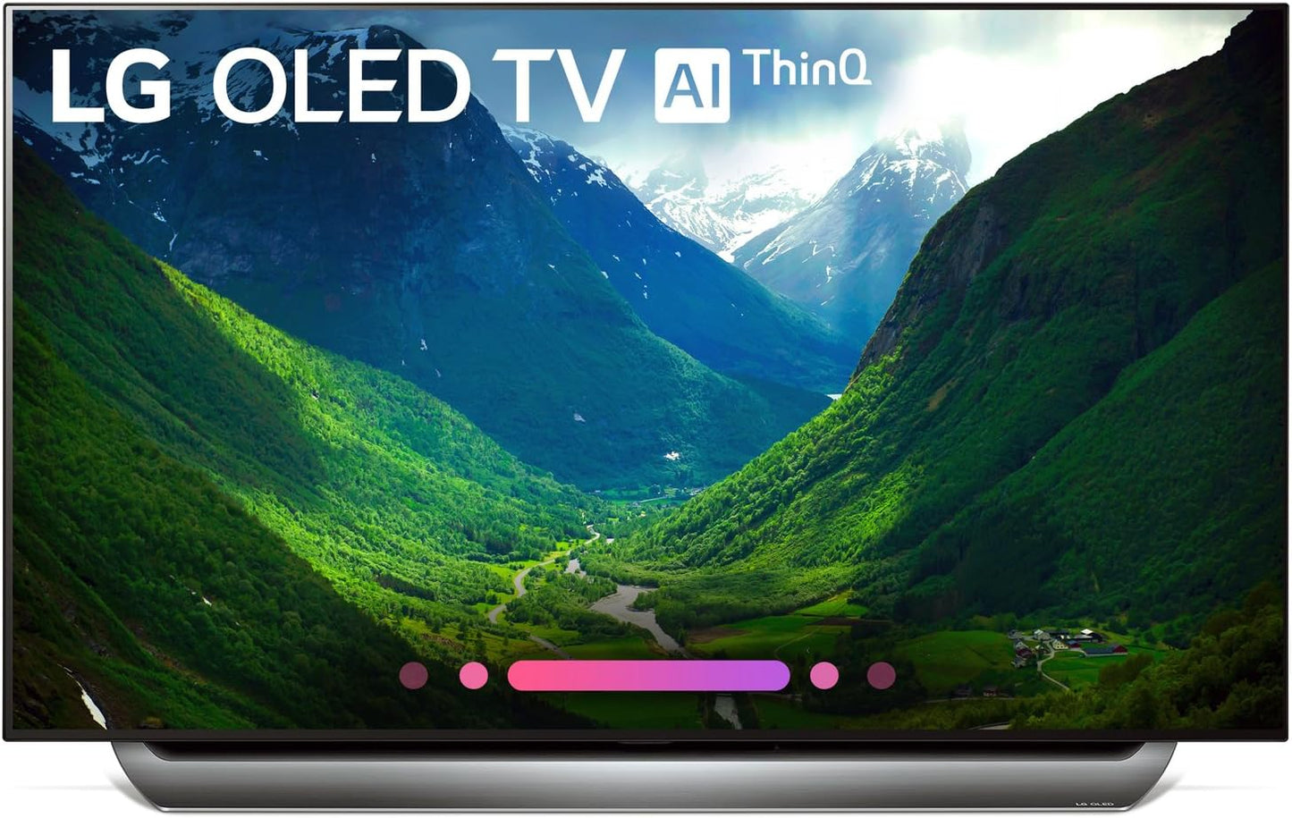 LG E21LGOLED55C8PUA 55" OLED 4K AI TV Bundle - Xbox One S & Mount