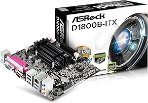ASRock D1800B-ITX Mini-ITX Motherboard CPU Combo — main product image