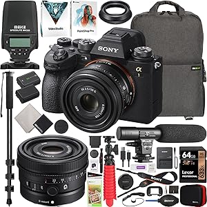 Sony E41SNILCE1BODYX12 Alpha 1 Full Frame Camera Bundle