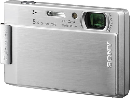 Sony DSCT100 Cybershot Digital Camera - 8MP, 5x Zoom Silver