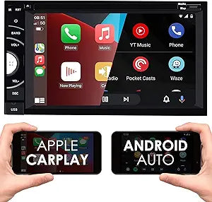 Gravity VGR-D96CP 6.5" CarPlay Android Auto Car Stereo