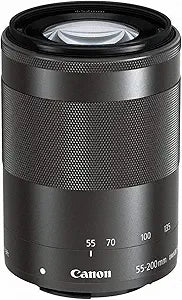 Canon 9517B002 EF-M 55-200mm STM Lens Renewed