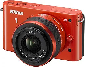 Nikon 1 J2 Mirrorless Camera Single Lens Kit - Orange