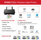 Canon 2321C022 PIXMA TS302a Wireless Home Printer
