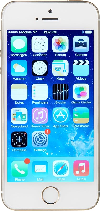Apple iPhone 5s 16GB GSM Unlocked Smartphone - Gold (Renewed)
