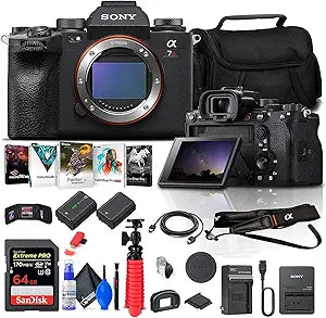 Sony ILCE7RM3A/B Alpha a7R IIIA Mirrorless Camera Bundle (Renewed)