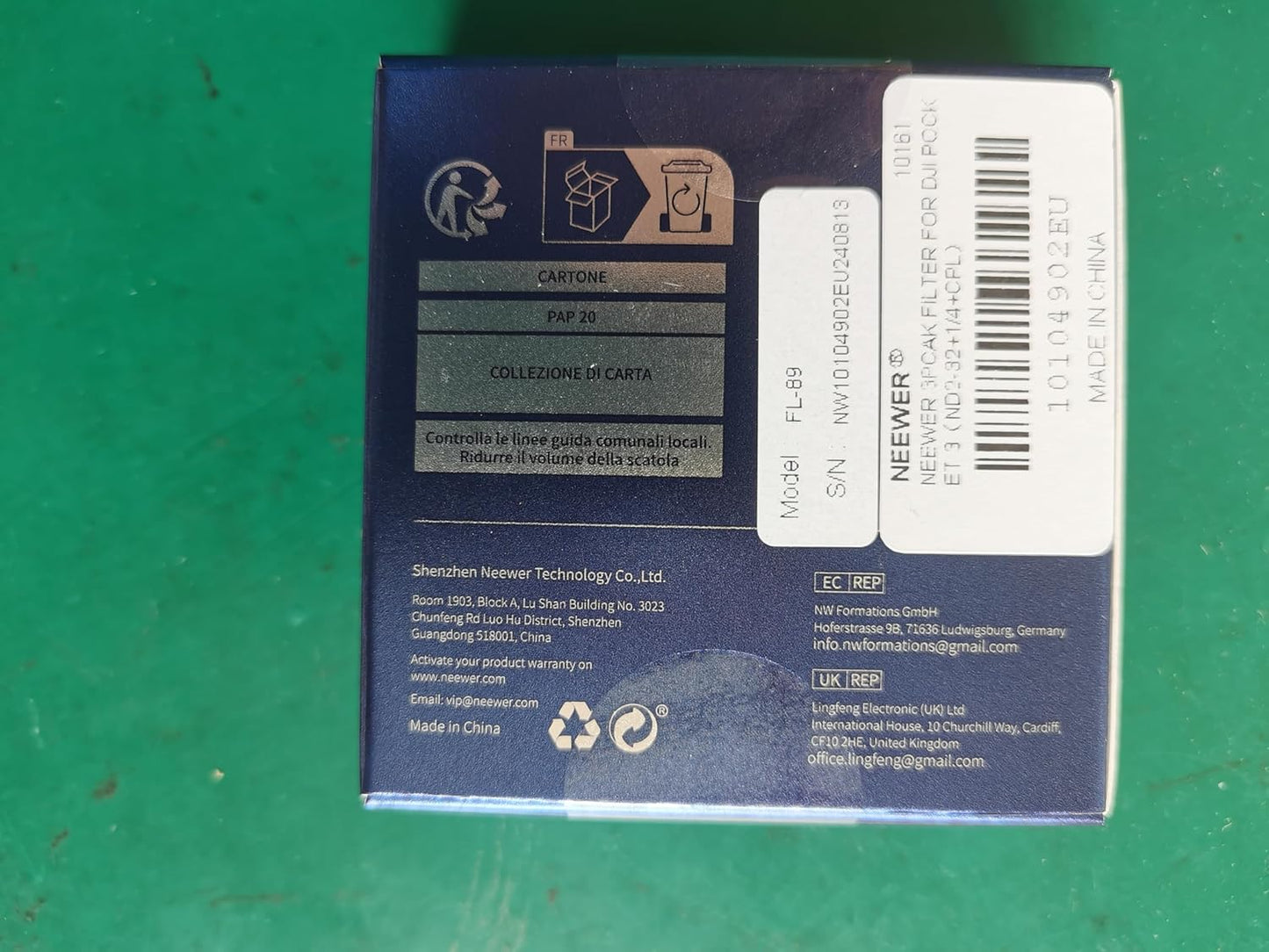 Neewer 10104902 Magnetic Filter Set for DJI Osmo Pocket 3