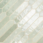 MSI Renzo Jade Ceramic Picket Wall Tile Bathroom Kitchen