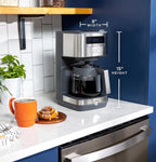GE G7CDAASSTSS 12-Cup Drip Coffee Maker