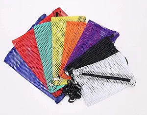 Vaultz VZ03938 Mesh Storage Bags Asst 2 10-Pack — main product image