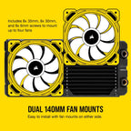 Corsair CX-9031002-WW Hydro X XR5 280mm Water Cooling Radiator