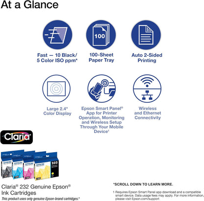 Epson XP-4205 Wireless All-in-One Inkjet Printer