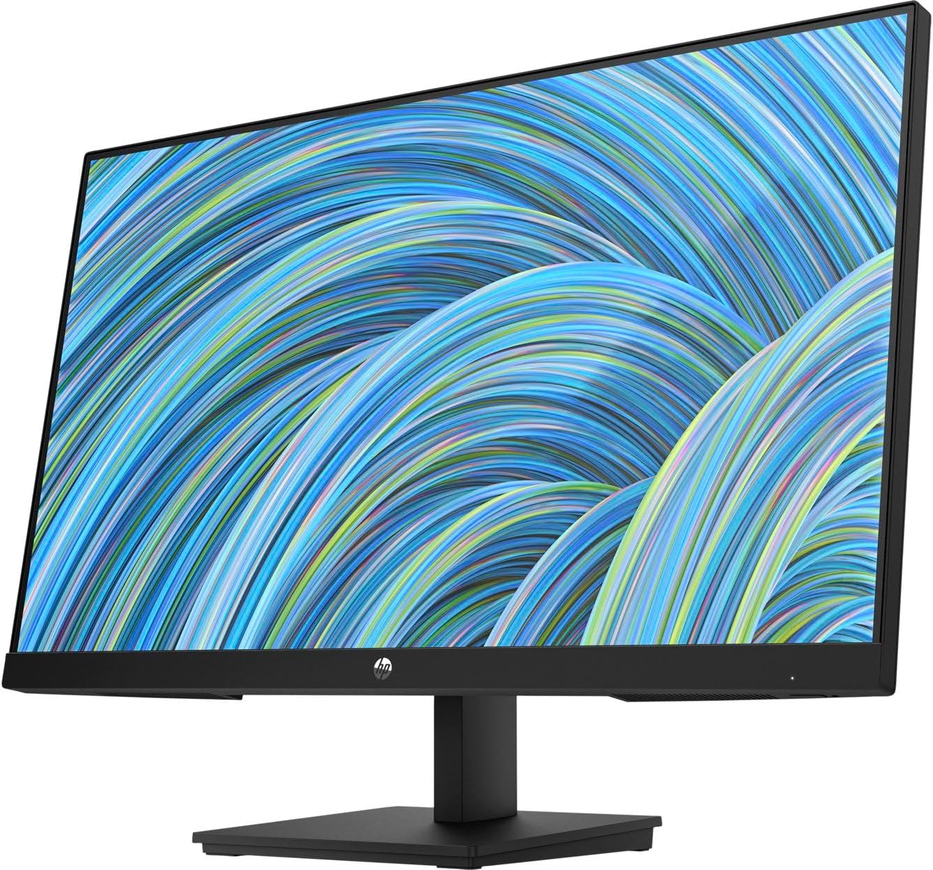 HP V24V G5 23.8" FHD Monitor - AMD FreeSync, Black