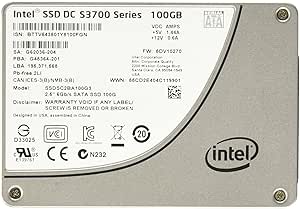 Intel SSDSC2BA100G301 100GB 2.5" SATA SSD