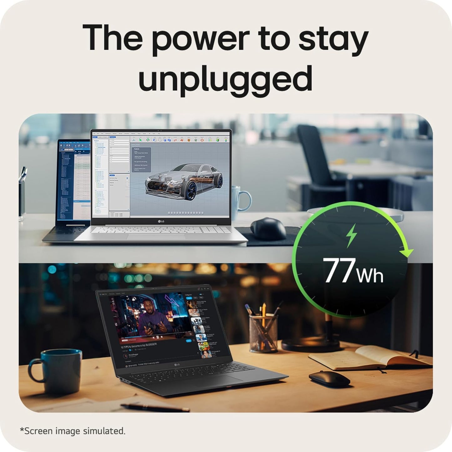 LG Ultra7 155H Gram Pro 16" OLED Lightweight Laptop