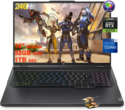 Lenovo i9-13900HX Legion Pro 5 Gaming Laptop - 16" 240Hz, RTX 4070, 32GB, 1TB SSD