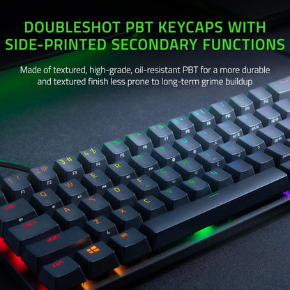 Razer RZ03-03390500-R3U1 Huntsman Mini 60% Clicky Gaming Keyboard