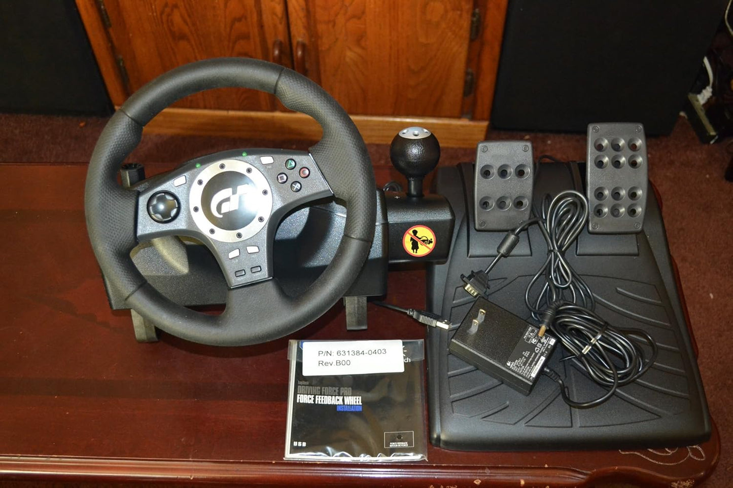 Logitech 963293-0403 Driving Force PS2/PS3 Racing Wheel