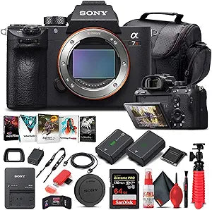 Sony ILCE7RM3/B Alpha a7R III Mirrorless Camera Renewed Bundle