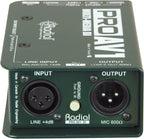 Radial Engineering R8001112 ProAV1 DI Box XLR Cable Bundle