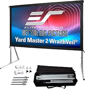 Elite Screens OMS100H2 Yardmaster 2 DUAL 100" Screen