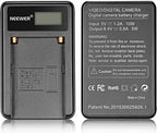 Neewer - NP-F550 Battery Charger Set - 2600mAh Batteries
