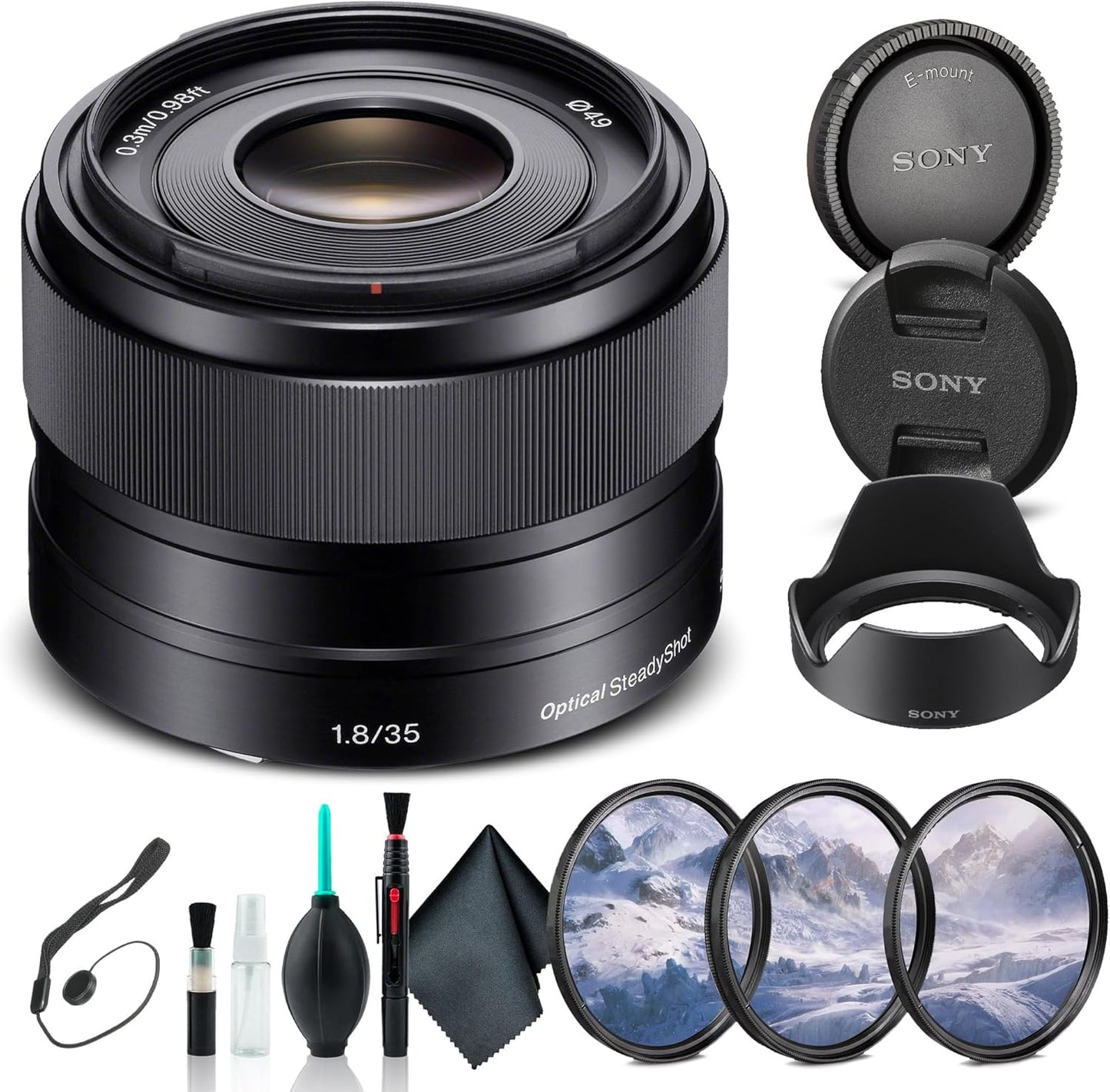 Sony SEL35F18 E 35mm f/1.8 OSS Prime Lens