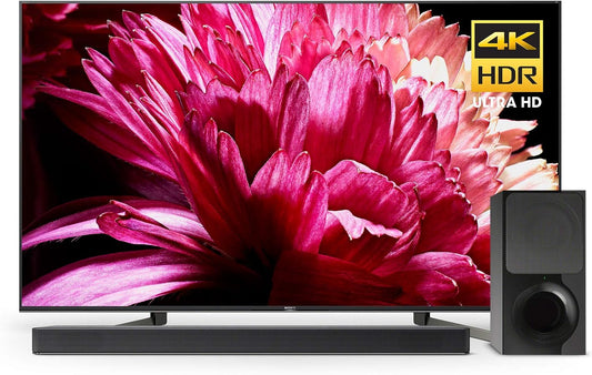 Sony X950G 65-Inch 4K Smart LED TV with Soundbar
