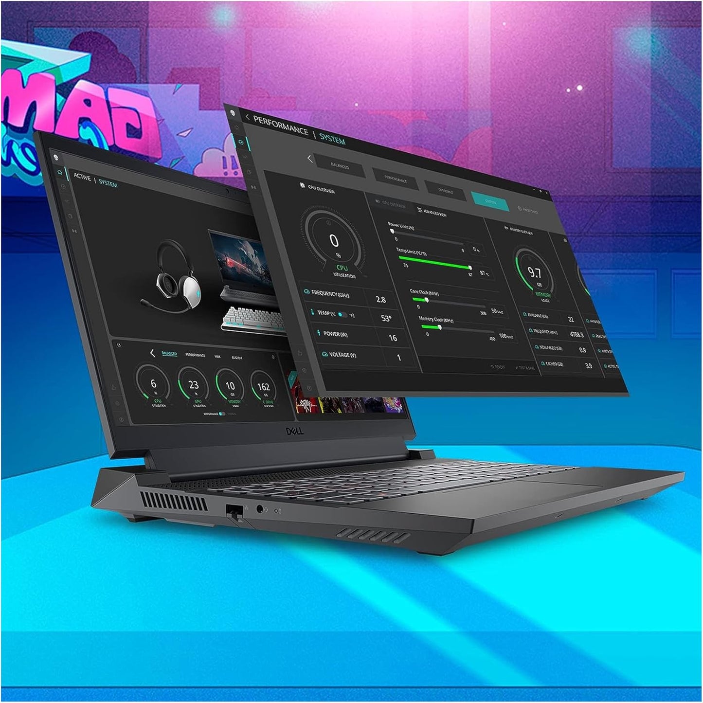 Dell TG00380-Dell G15 5530 Gaming Laptop - i7, RTX 4050, 2TB SSD