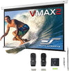 Elite Screens VMAX166XWH2 166-inch Electric Motorized Projector Screen