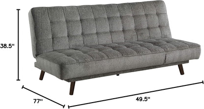 Lexicon 194840120780 Bowen Dark Gray Futon Sofa
