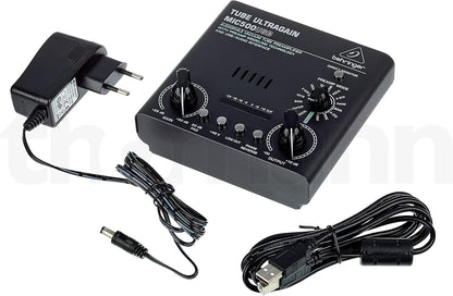 Behringer MIC500USB Vacuum Tube Preamplifier with USB Interface