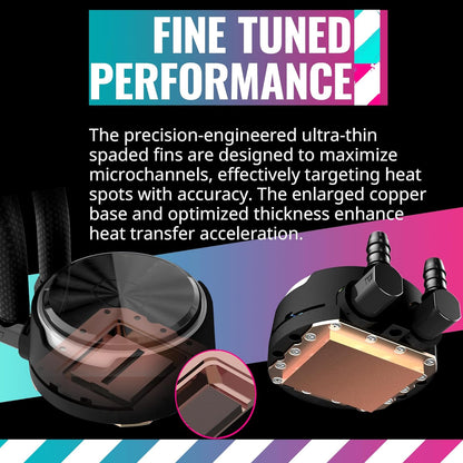 Cooler Master MLY-D36M-A23PZ PL360 FLUX AIO CPU Cooler