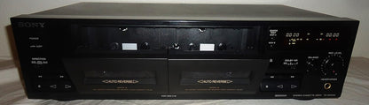 Sony TC-WR445 Dual Cassette Tape Deck
