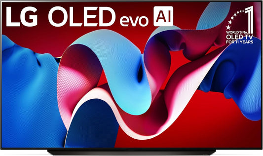 LG E1LGOLED83C4PUARB 83" OLED evo C4 4K Smart TV