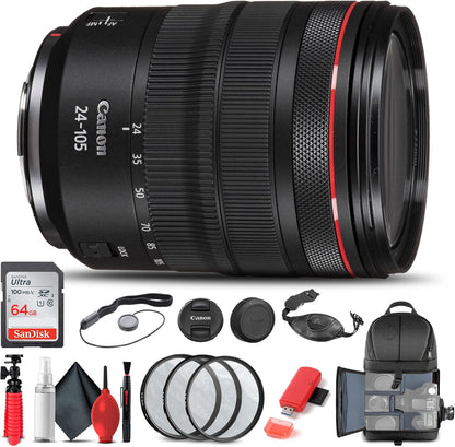 Canon 2963C002 RF 24-105mm f/4L Lens Bundle