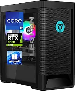 Lenovo T5 Legion Tower 5 Gaming Desktop, i9, 32GB RAM, RTX 3050
