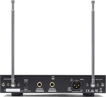 Samson SWS212HH-E Stage 212 Dual Wireless Microphone System