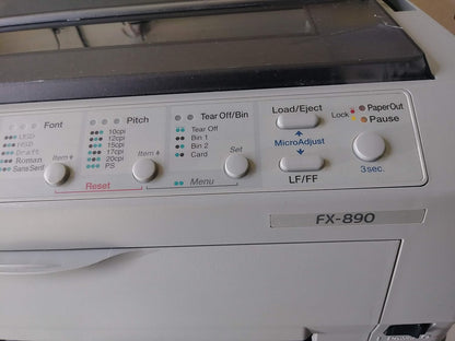 Epson c11c524001nt FX-890 Dot Matrix Impact Printer