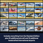 Microsoft EP2-18852 Flight Simulator 2024 Premium Deluxe SteelBook (Digital)