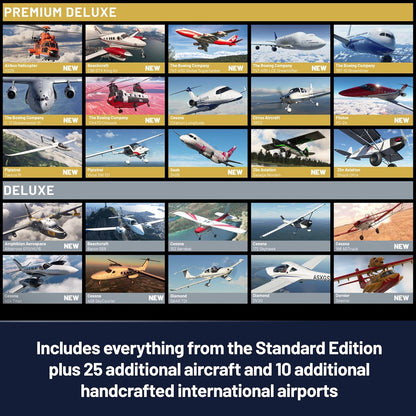 Microsoft EP2-18852 Flight Simulator 2024 Premium Deluxe SteelBook (Digital)