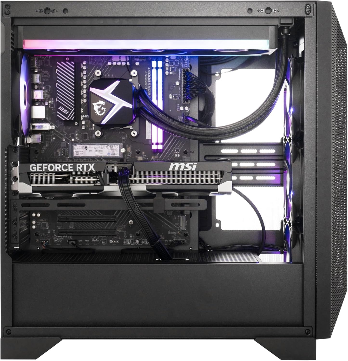 MSI Aegis ZS2 Gaming PC: Ryzen 9, RTX 4070, 32GB, 2TB SSD, Liquid Cooled