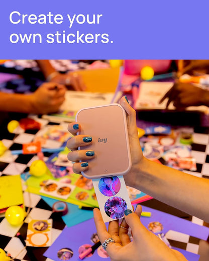 Canon 5452C018 Ivy 2 Mini Photo Printer Pure White