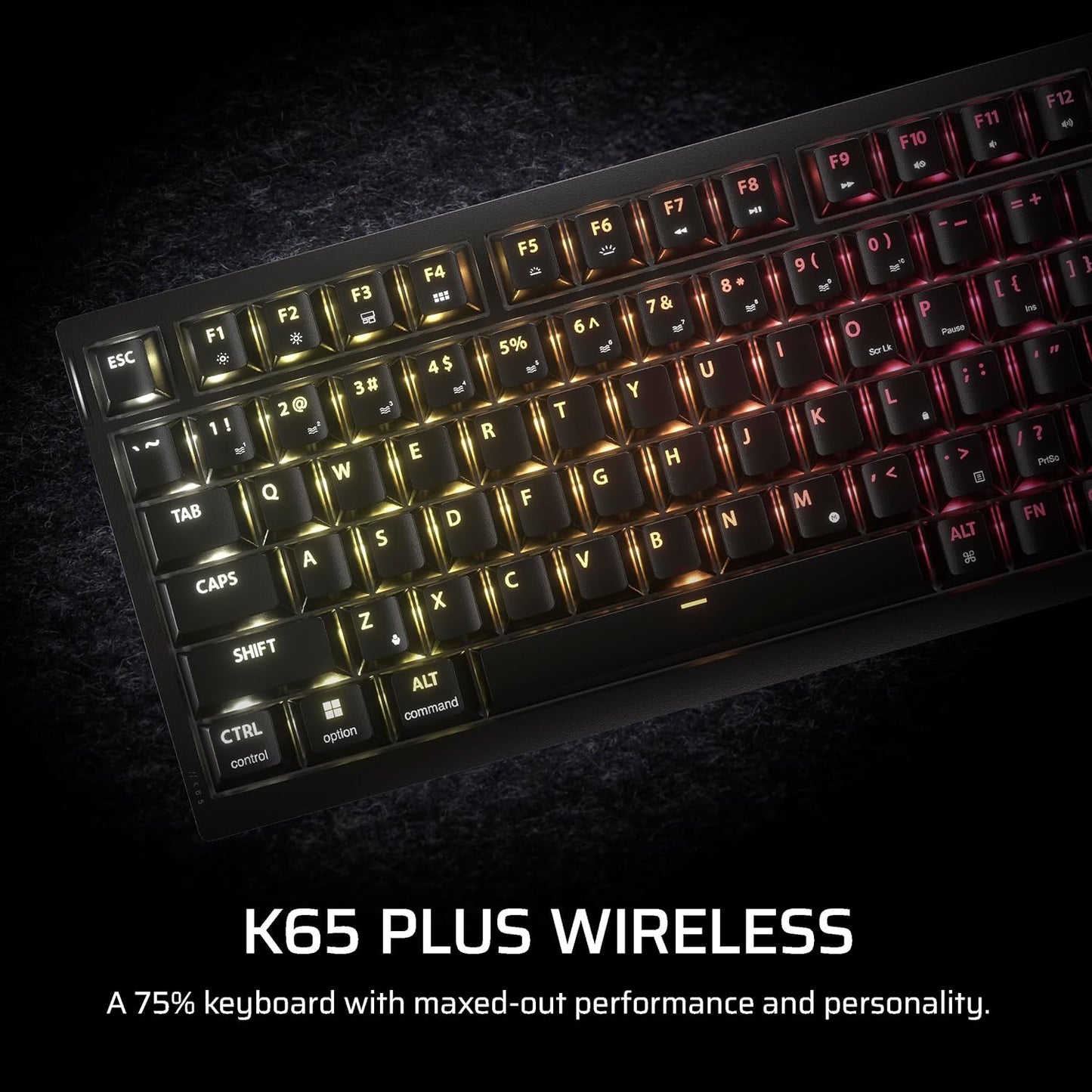 Corsair CH-91D441F-NA K65 Plus Wireless Hot-Swappable Keyboard